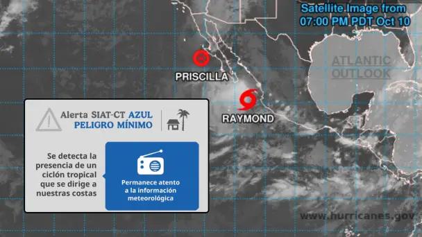 Alerta Azul Sonora: Precaución ante ciclón Raymond