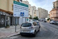 Cambios en el tráfico de la calle Santa Elena por las obras del metro