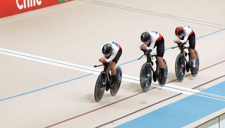 Team Chile logra nuevo récord nacional en el Mundial de Ciclismo Pista