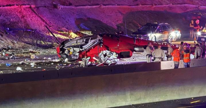Sacramento helicopter crash: Horror as air ambulance flips and crashes to ground