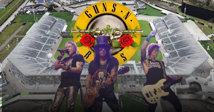 Confirmado, si habrá concierto de Guns N' Roses en el Vive Claro de Bogotá