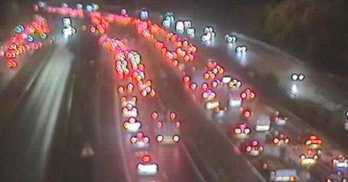 Major UK motorway comes to standstill as drivers face 60