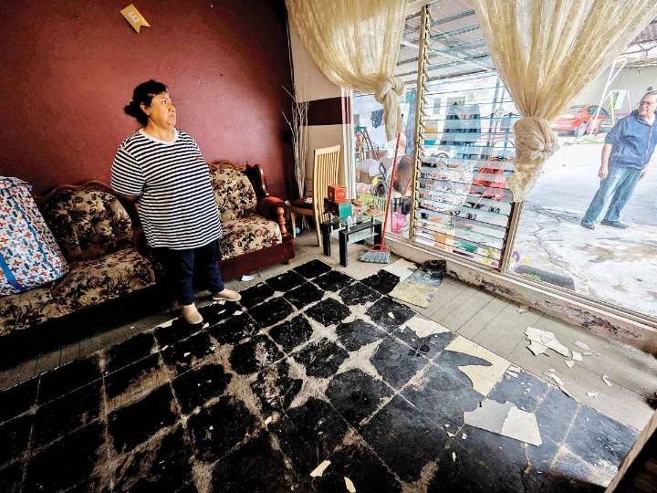 Persisten afectaciones por lluvia en Iztapalapa
