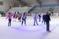 Blue Cross Blue Shield sponsors free skate rentals during open skate at Wilson Sports Building