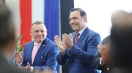 Valdés se reunió en Paraguay con el gobernador de Ñeembucú