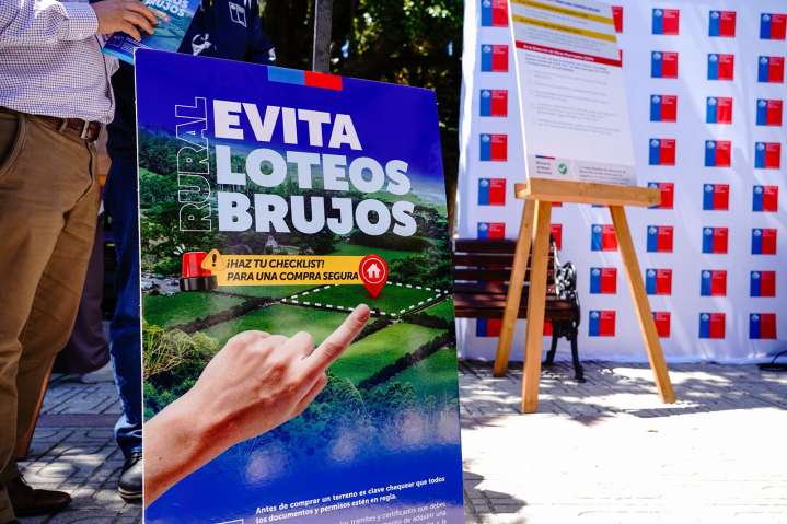 Subsecretarías de Bienes Nacionales y de Gobierno lanza campaña “Evita loteos brujos: haz tu checklist para una compra segura”