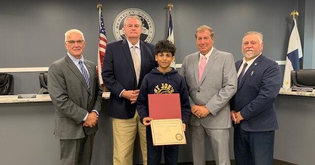 Honorary county commissioner has a basketball challenge ahead