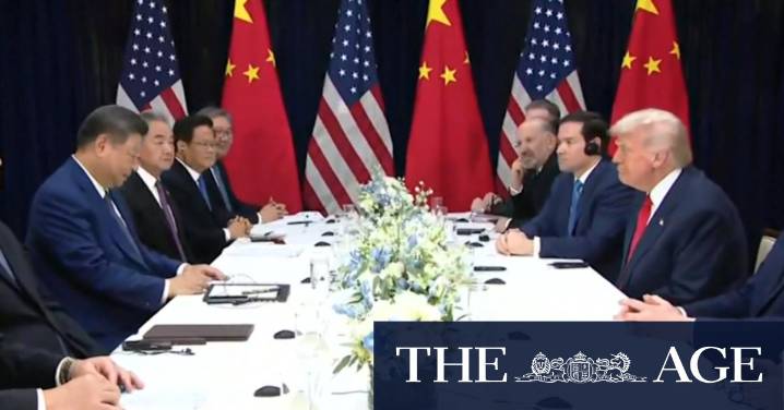 Trump and Xi meet for first time in six years amidst damaging trade war