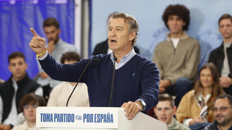 Feijóo, sobre las palabras de Albares: "Yo no me voy a avergonzar de la historia de mi país"