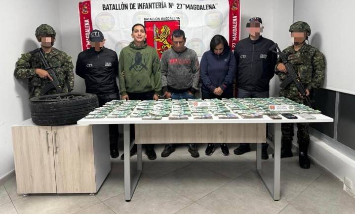 Llevaban más de mil millones ocultos en una llanta en Puerto Guzmán, Putumayo