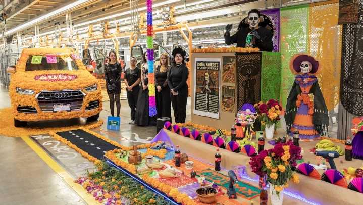 Audi en Puebla: de la producción de Q5 al camino del Mictlán y cempasúchil