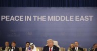 Trump urges leaders to put 'old feuds' aside as he calls for a new era of harmony in the Middle East