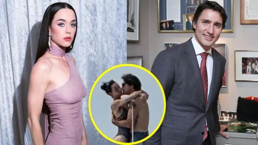 ¿Romance confirmado? Katy Perry y Justin Trudeau fueron captados besándose en un yate en California
