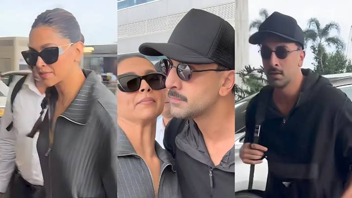 Deepika and Ranbir hug each other at airport; a reunion that wasn't on our bingo card