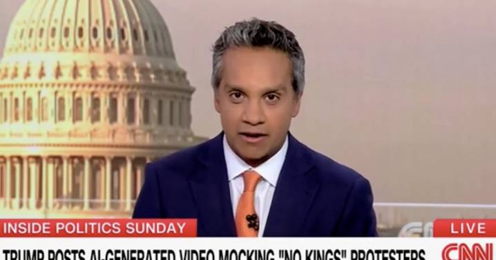 CNN Awkwardly Plays Donald Trump's Feces-Filled AI Video: 'I Don't Really Know What to Say About It'