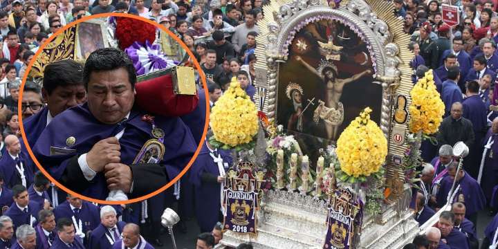 Señor de los Milagros: cuánto pesa el anda del Cristo moreno que recorrerá el Lima