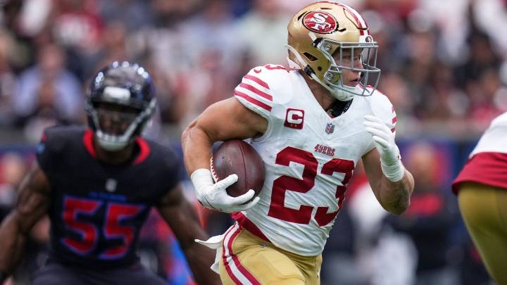 Christian McCaffrey and Jim Harbaugh are among 32 nominees for the NFL's Salute to Service award