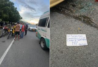EN VIDEO: Atentado a bala cerca a bomba Zuca dejo una mujer muerta y un herido
