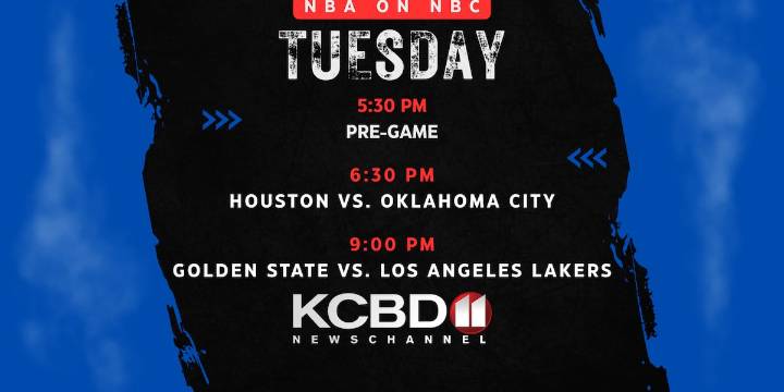 NBA on NBC returns to KCBD Tuesday