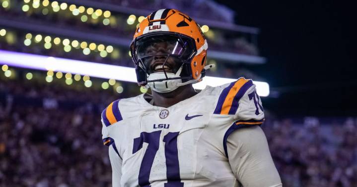 One of LSU's top offensive linemen was injured vs. Vanderbilt. Here's the latest.