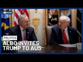 Albanese Invites President Trump To Australia