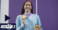 De Córdoba al mundo: Malena Santillán metió medalla dorada y récord sudamericano