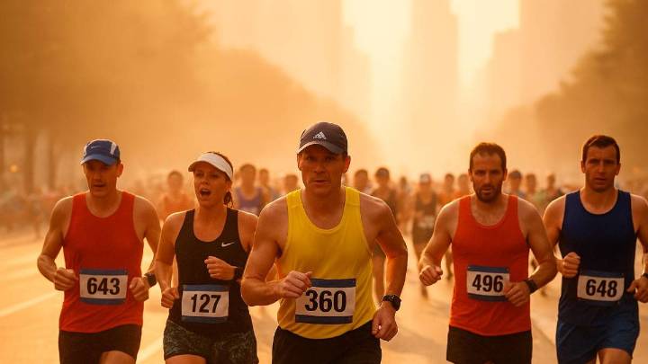 Correr se vuelve más difícil: el cambio climático amenaza las grandes maratones del mundo