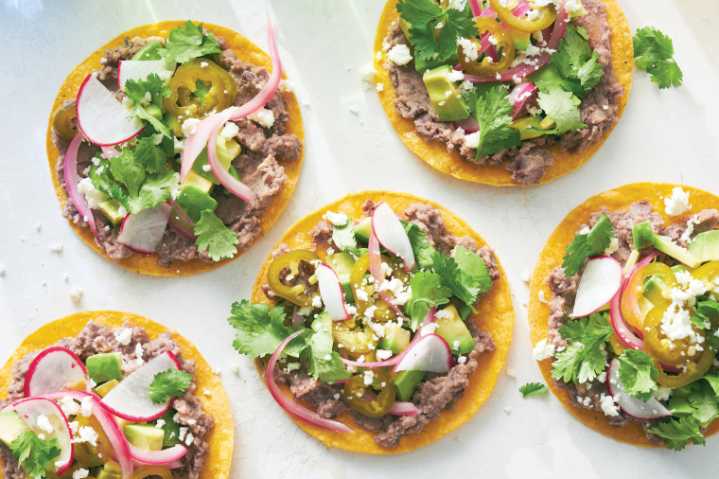 Homemade Toastadas for Snacking