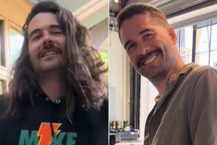 One Man's Viral Haircut Takes Him from 'Hippie Jesus' to 'Fight Club Brad Pitt' (Exclusive)