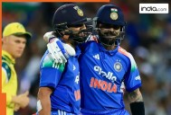 Rohit Sharma's ton and Virat Kohli's masterclass lead India to dominant nine