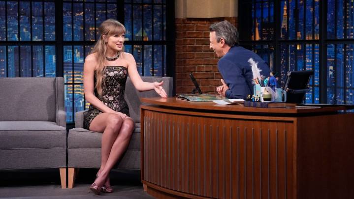 Taylor Swift Reveals Travis Kelce's Awkward Encounter With Hugh Grant's Wife