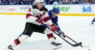 Jack Hughes registers hat trick, New Jersey Devils down Toronto Maple Leafs