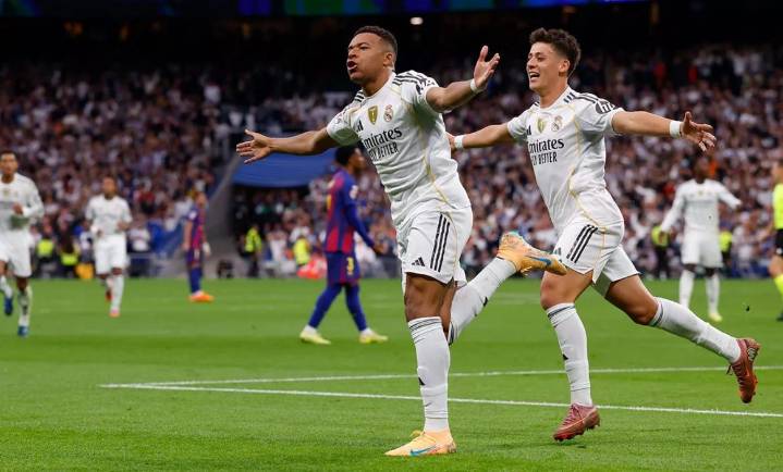 Domina Real Madrid al Barcelona en el Clásico Español