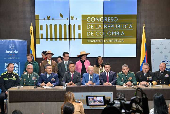 MinDefensa radicó ante el Congreso cuatro nuevos proyectos de ley