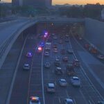 Crash at tunnel in downtown Phoenix delays I-10 traffic during morning commute