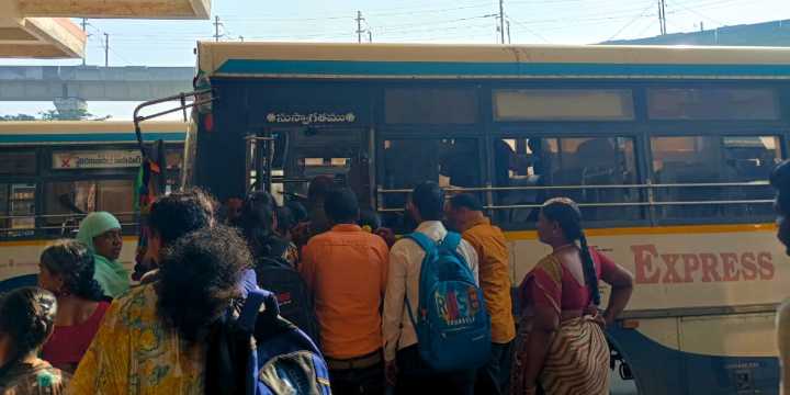 ‘Feels unfair’: TSGRTC bus fare hike takes toll on students, commuters in Hyderabad