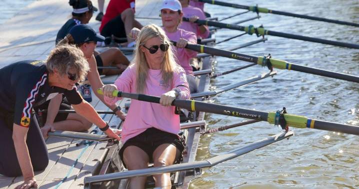 Rowing after breast cancer: Survivors learn the benefits