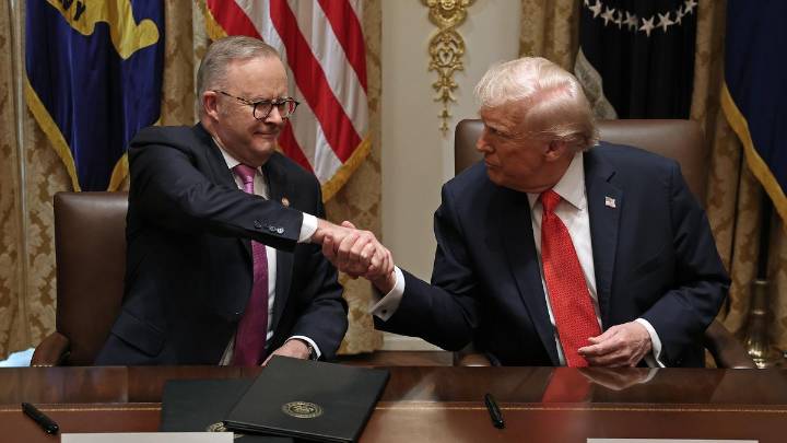 Australia news and politics live: Trump says AUKUS is ‘moving rapidly’, signs critical minerals deal