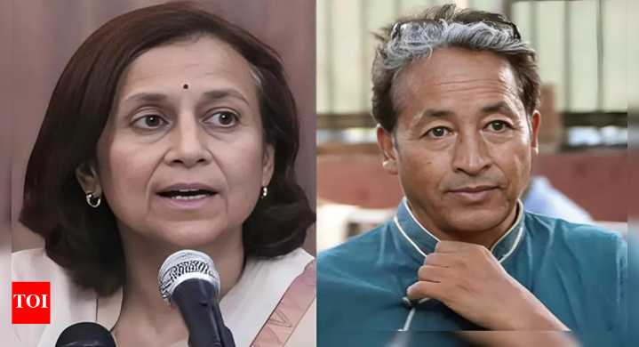 Charges against Sonam Wangchuk ‘flimsy, childish, baseless’: Wife