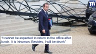 French prime minister resigns after being asked to work afternoons