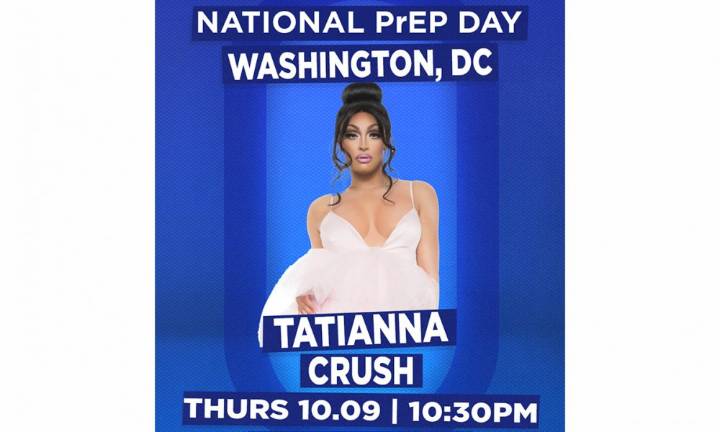 Tatianna to headline National PrEP Day event at Crush