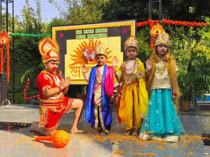 DAV pupils organise anti-cracker rally