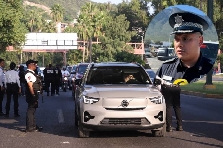 Operativo por autos con placas foráneas no es cacería, asegura director de Policía Vial de San Pedro