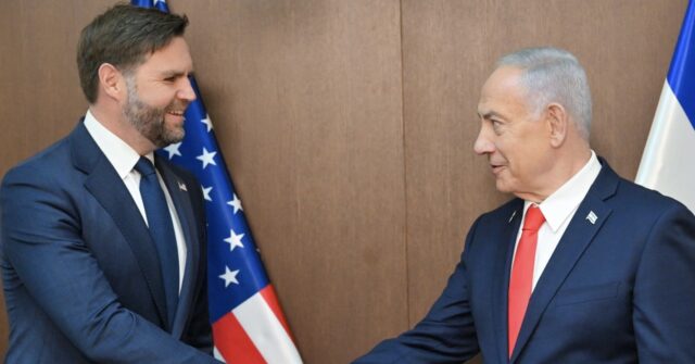 JD Vance, with Netanyahu: 'These Are Days of Destiny' in Middle East