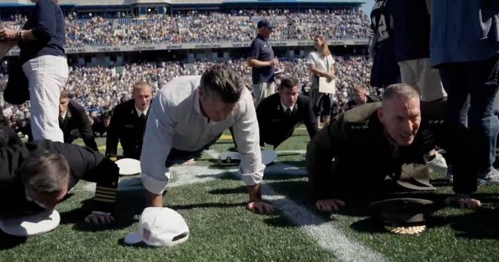 Push Up Pete Hegseth Snubs Military Takeover for Fitness Contest