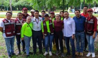 Ana Paty Peralta atenta a resultados de brigadas permanentes en Cancún