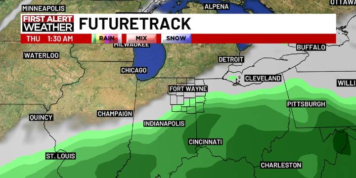 First Alert Forecast: Few showers possible this week