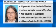 Silver Alert issued for 82-year-old Castine woman