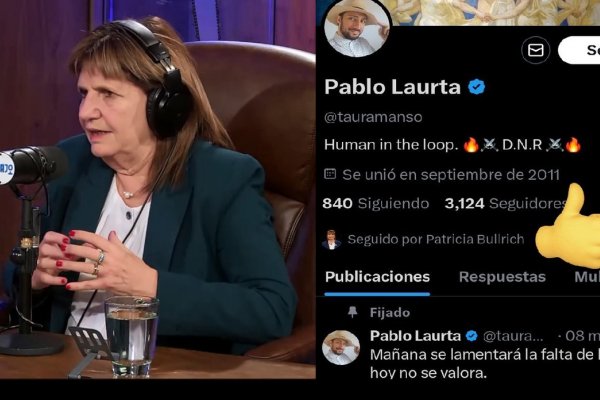 Patricia Bullrich le echó la culpa al feminismo de los femicidios y las redes le contestan con posteos de Pablo Laurta
