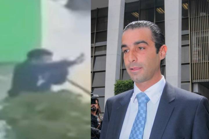 Asesinato de David Cohen: nuevo video muestra a hombre con casco escapando en la escena del crimen